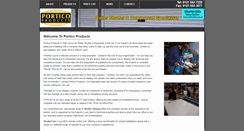 Desktop Screenshot of porticoproducts.com